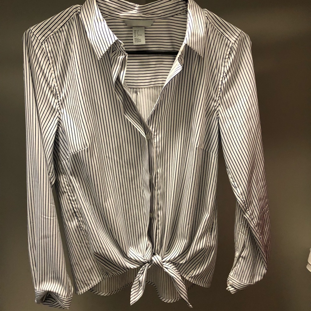 Striped Button Down Shirt